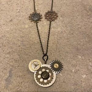 Steampunk Mickey Mouse Necklace